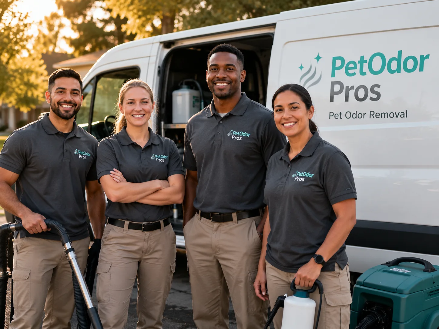 Pet Odor Removal team serving Camp Pendleton, CA